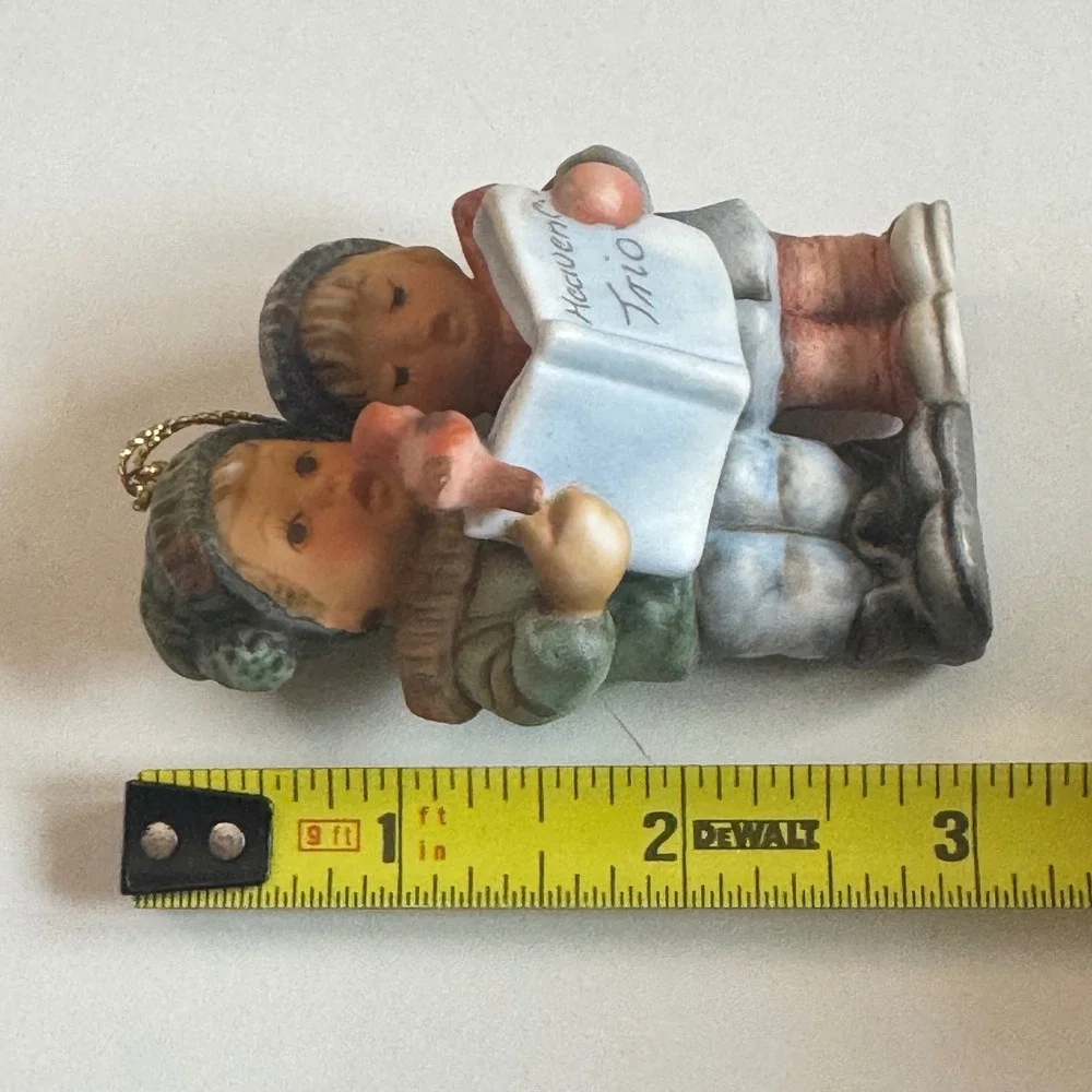 Berta Hummel Heavenly Trio Christmas Ornament Ashton-Drake Studio Hummel 1997